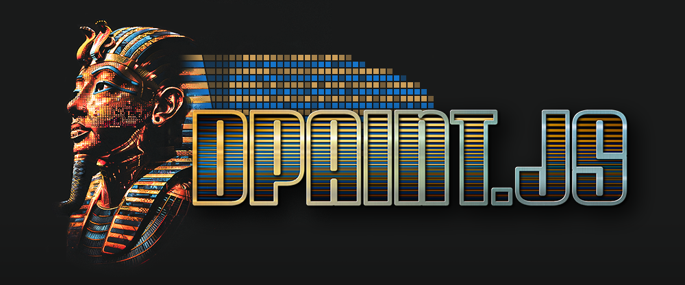 Efsanevi Deluxe Paint'in web tabanlı klonu - Amiga icon dosyalarını ve IFF ILBM formatlarını okuyup yazabilen retro görüntü editörü