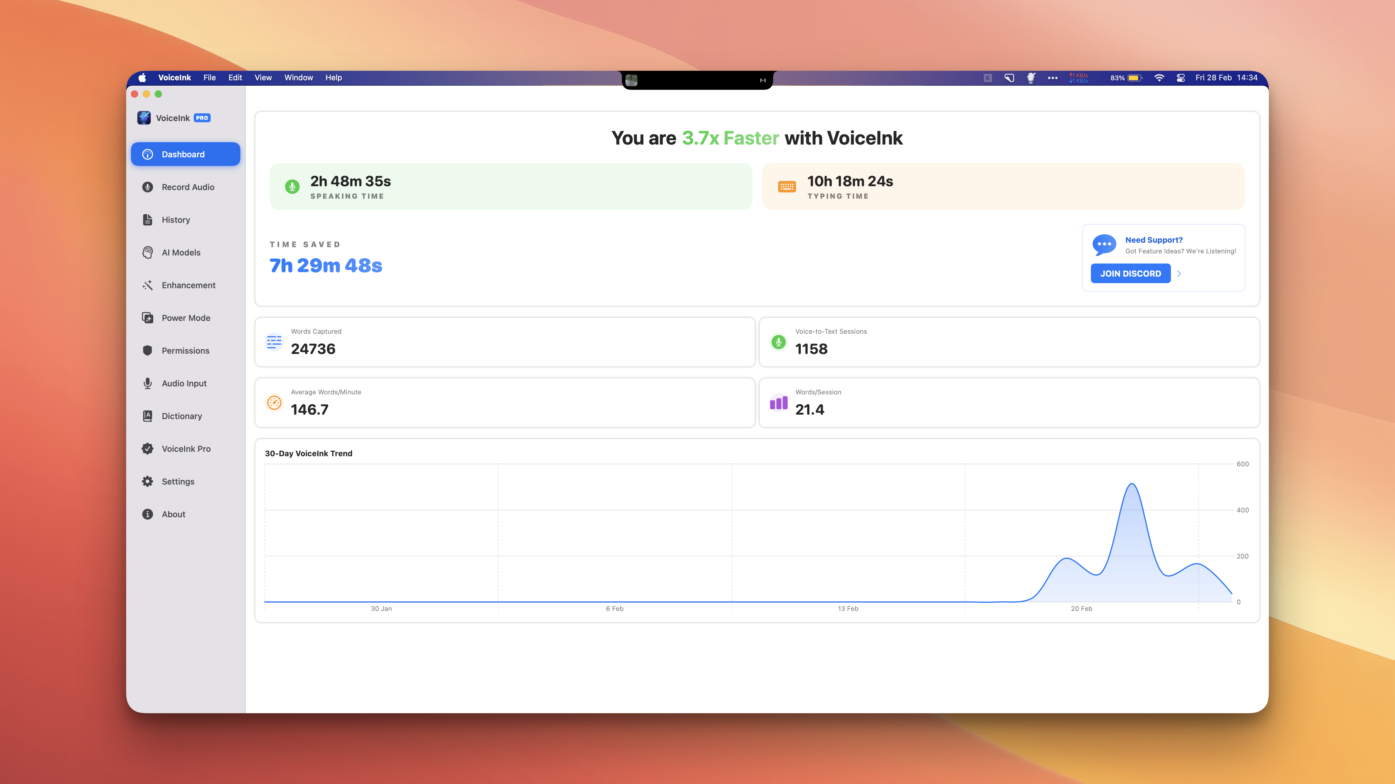 Native macOS voice-to-text app with 99% accuracy, offline AI processing, and smart context awareness - finally a privacy-focused dictation tool that actually works